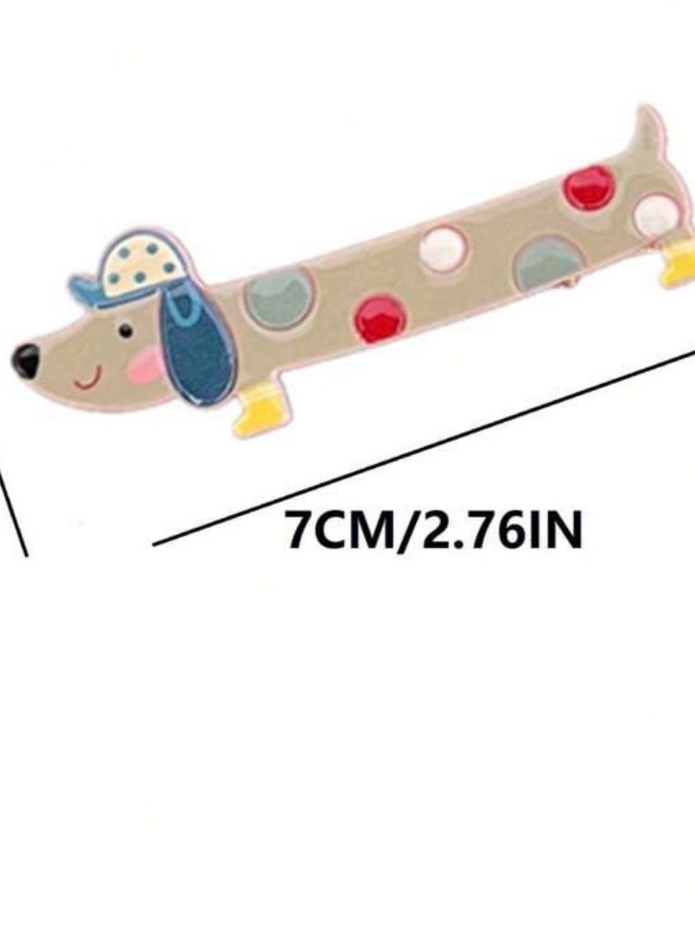Set of 4 Dachshund Hair Clips – new - Picture 6 of 7